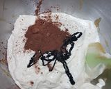 Foto langkah ke 6 dari resep Bolu kukus putih telur mocca coklat keto.
