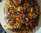 Foto langkah ke 5 dari resep Sambal hati kentang petai.