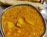 A picture of step 5 of Paneer masala.