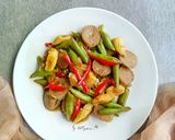 Foto langkah ke 3 dari resep Buncis Masak Teriyaki.