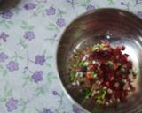 A picture of step 8 of Pan stuff gulkand masala modak.