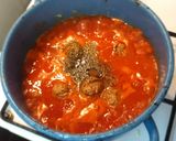 Paradicsomos húsgombóc recept fázis 3 fotója