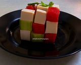 A picture of step 3 of Rubik Cube Summer Salad.