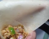 A picture of step 2 of Enchilada Cheese Samosa 😋.