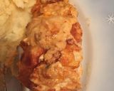 A picture of step 5 of Chicken stuffed with soy sauce and cream cheese filling.