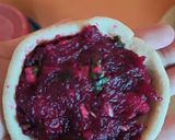 A picture of step 2 of Beetroot,potato,corn paratha.