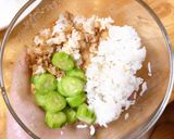 Hình bước làm 5 của món Mắm tép chưng thịt & đồ ăn kèm