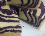 Foto langkah ke 6 dari resep Bolu zebra taro magic com (all in one).
