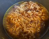 A picture of step 2 of Miso Ramen with Crispy Chicken.