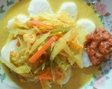 Foto langkah ke 2 dari resep Lontong Sayur.