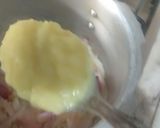 A picture of step 2 of Gobhi Palak gosht.