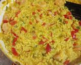 Foto del paso 2 de la receta: Risotto cremoso de camarones 🍤🍤🍤