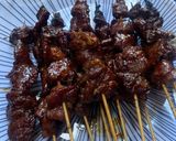 Foto langkah ke 8 dari resep Sate daging sapi.