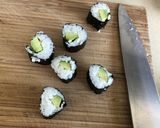 A picture of step 11 of Avocado Sushi.