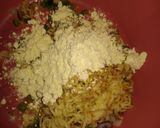 A picture of step 4 of Knorr noodles pakora/Ball.