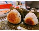 A picture of step 7 of A Bit Complicated Grilled Salmon Rice Balls.