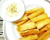 Hình bước làm 5 của món Khoai Mì Chiên Giòn