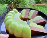 Foto langkah ke 4 dari resep Puding Lumut Coklat.
