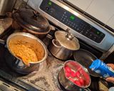 A picture of step 4 of Majid's Vegetable Curry.