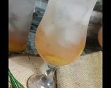 A picture of step 4 of Peach vibez.