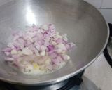 A picture of step 1 of Paneer tikka toast.