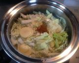 A picture of step 4 of Heart-warming Chinese Cabbage and Potato Potage.