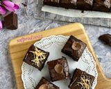 Foto langkah ke 6 dari resep Brownies Panggang Gluten-Free.