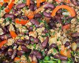 A picture of step 6 of Red Bean and Beef Skillet.