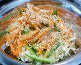 A picture of step 3 of Refreshing Chinese Coleslaw.