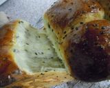 A picture of step 6 of Sesame-Packed Rolls.