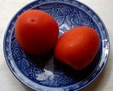 Hình bước làm 1 của món Giải khát với Cà chua dầm đá