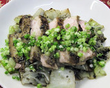 A picture of step 8 of Chicken and Cabbage in a Frying Pan.