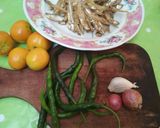 Foto langkah ke 1 dari resep Teri Lombok Ijo.