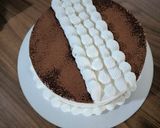 عکس مرحله 14 از دستور کیک خامه ای با کرم قهوه (Cake with Coffee cream)