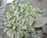 A picture of step 4 of A Basic Cucumber Sandwich.