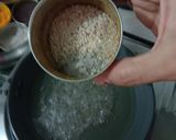 A picture of step 4 of Veg Handvo.