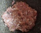 รูปขั้นตอนการทำที่ 2 ของ หมูสับนึ่งไข่เค็ม