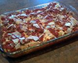 A picture of step 6 of Lasagna Pane.