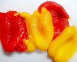 A picture of step 3 of Colorful Marinated Bell Peppers.