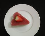 Hình bước làm 5 của món Cách làm thạch sữa chua dâu tây 🍓