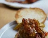 A picture of step 10 of Bacon Cheeseburger.
