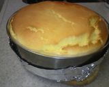 A picture of step 10 of Melts in Your Mouth Sweet Cheesecake Soufflé.