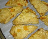 A picture of step 7 of Crispy Persimmon Scones - Made with Pancake Mix.