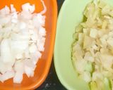 A picture of step 1 of Romancing The Rains, Indo - Chinese Sweet Corn Soup.