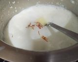 A picture of step 3 of Sago Flour Phirni.