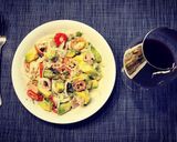 Hình bước làm 3 của món Salad bơ cá ngừ