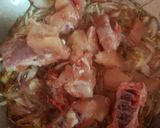 A picture of step 1 of Dal chicken # Eid kay pkwan.