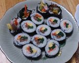 A picture of step 10 of Kimbap: Korean Style Sushi Roll - Great for Setsubun!.