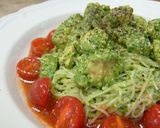 A picture of step 10 of My Favourite Chilled Genovese Pasta.