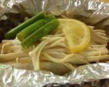 A picture of step 6 of Easy Foil Baked Haddock.